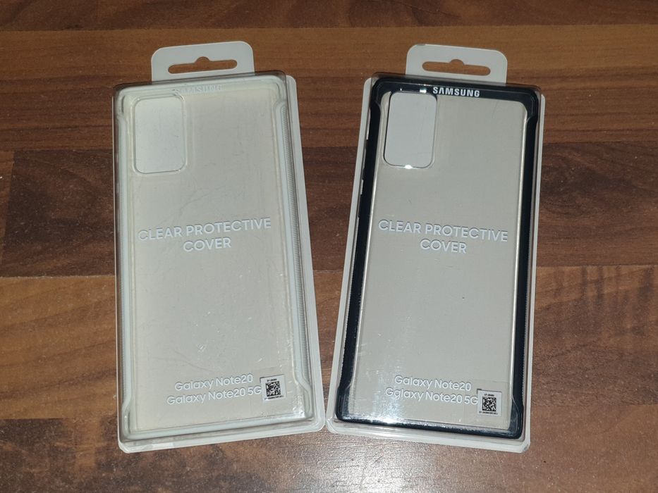 Husa originala Samsung Clear Protective Cover Note 20 N980 5G N981