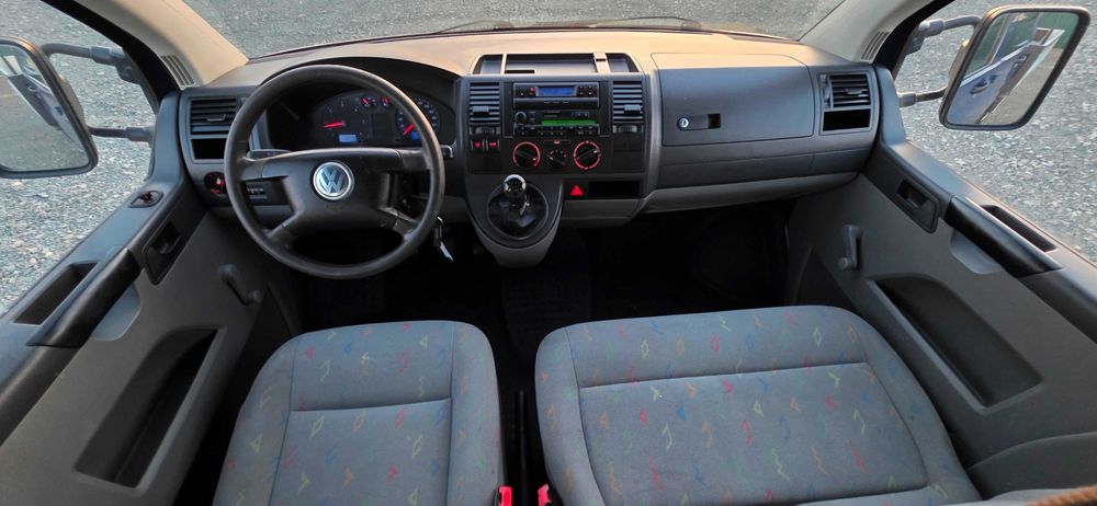 VW TRANSPORTER  2.5 tdi, 131cp, doka, TVA DEDUCTIBIL