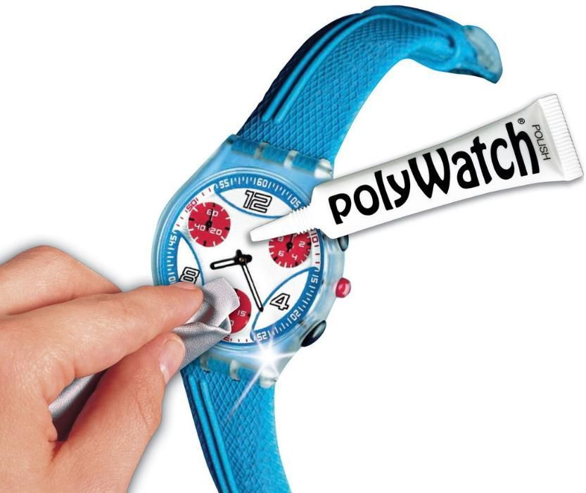 PolyWatch - inlaturarea zgarieturile de pe cristalurile ceasurilor