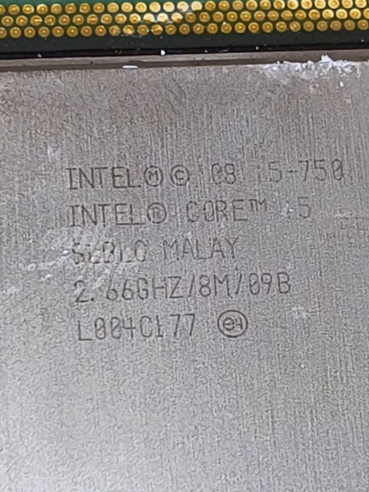 Vând procesor Intel i5 750 2.66ghz socket 1156