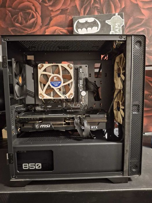 PC Gaming NOCTUA Ryzen 9 3900XT RX7600XT 16GB 32GB DDR4 512NVME+2TBHDD