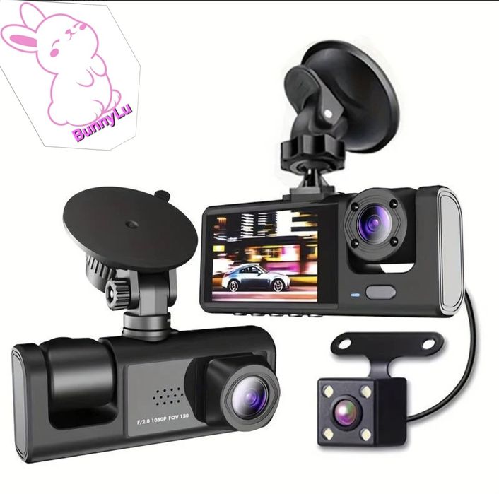 Camera auto tripla