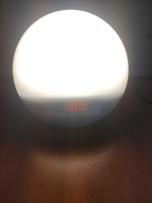 Radio FM cu ceas Philips HF3510 LED Wake-up Sunrise Simulation Solara