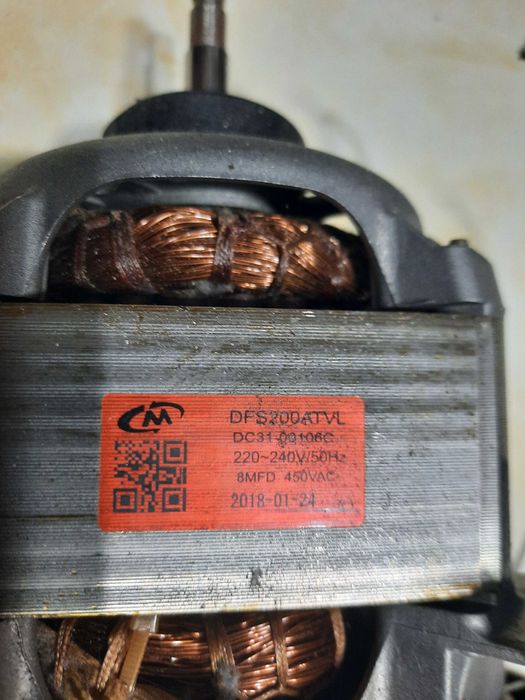 Motor mașină de uscat rufe