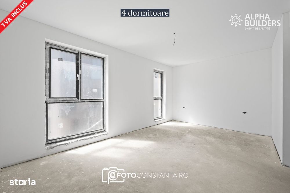 #TVA inclus: 4 dormitoare, 3 dressinguri, 3 băi, terasă 42mp · parcare