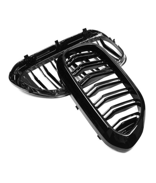 Grile Nari Duble M Compatibile BMW Seria 5 G30 G31 G38, Negru Lucios RADUS