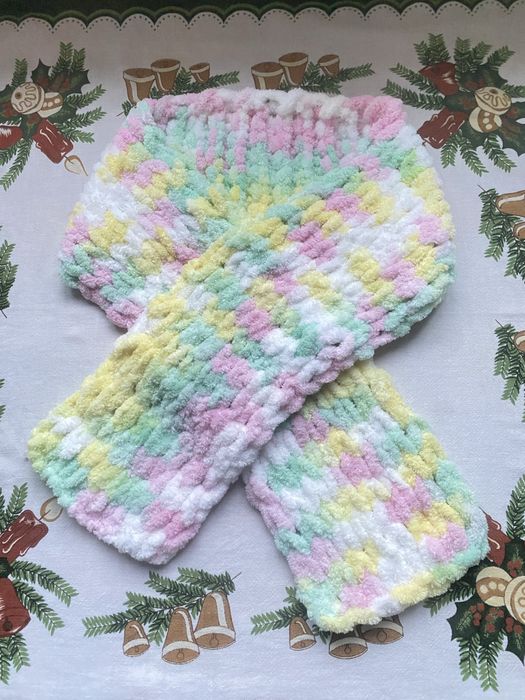 Детские шарфы ручной работы