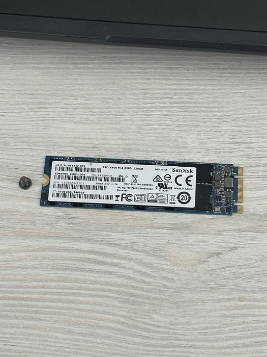 Sandisk SSD M.2 128Gb (1 шт)