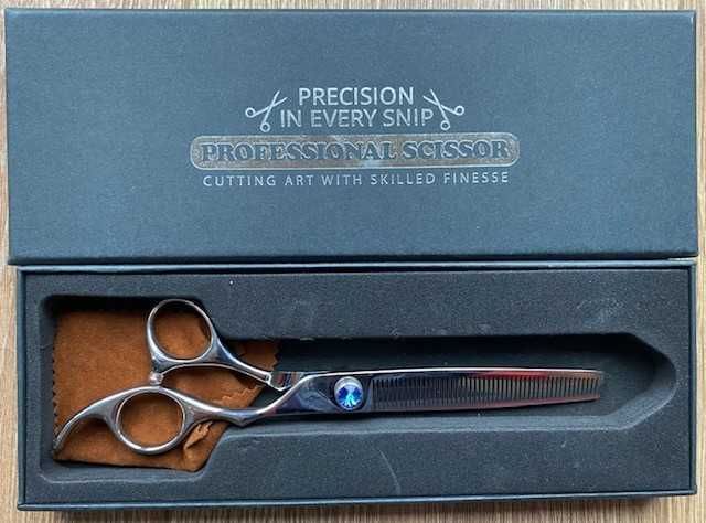 Foarfecă profesională grooming caini thinning 50 dinti 7" 440C inox
