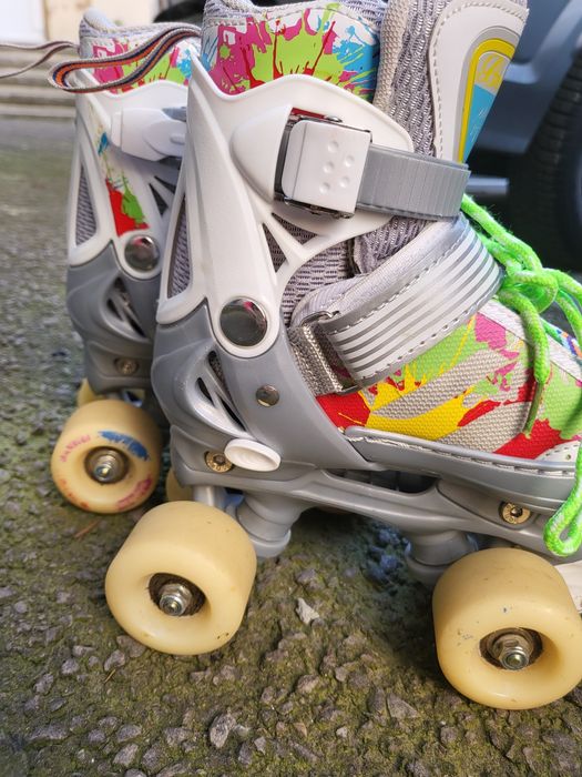 Patine cu rotile fetite