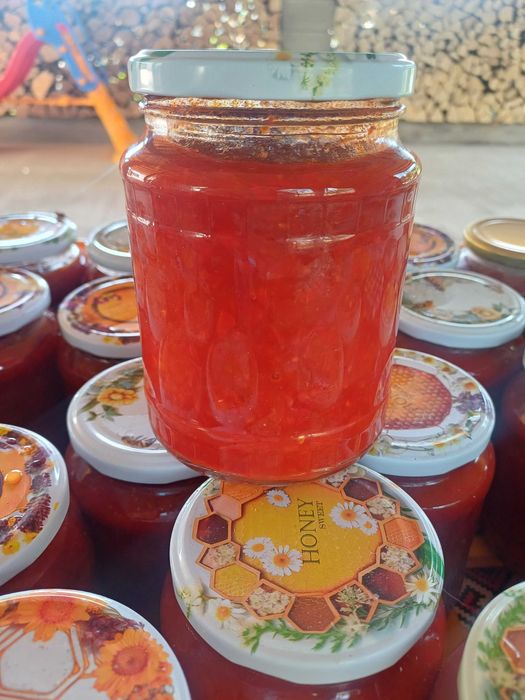 Bulion din roșii si ardei