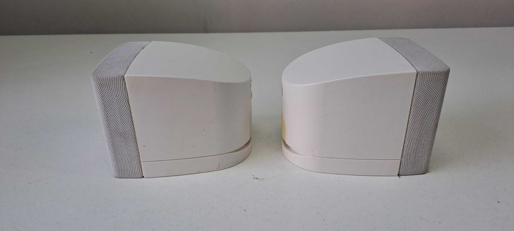 Boxe Bose single cube 2 sateliti albi Acoustimass