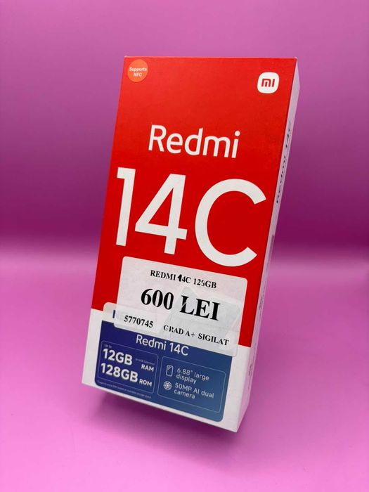 Redmi 14c 128gb sigilat •Matei Amanet Crangasi22•57707