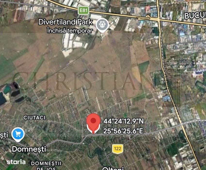| Teren Intravilan Domnesti 585 mp-Investitie |
