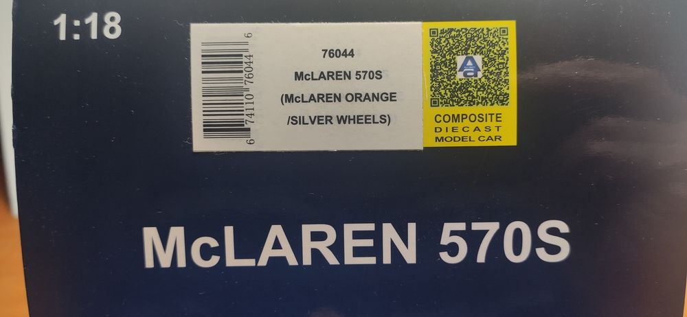 McLaren 570 S - 1:18 AUTOart