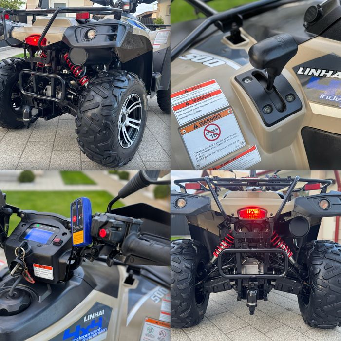 ATV Linhai 500 DragonFly 4x4 2022 L7e (nu cf moto 520 tgb can am