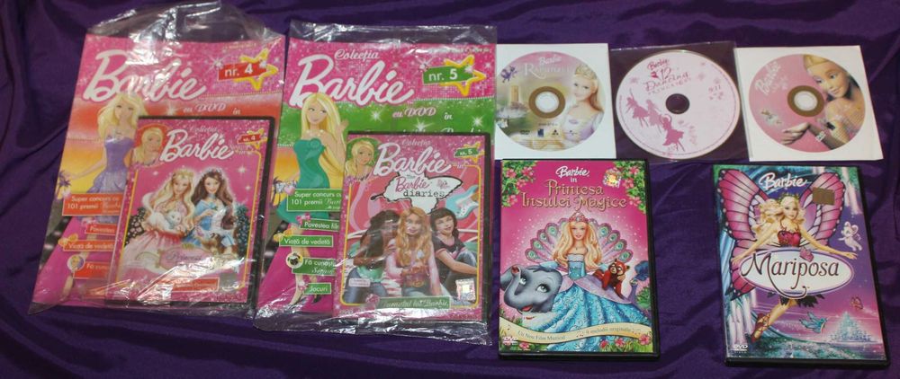 dvd desene animate Barbie Little Princess School Tinker Bell