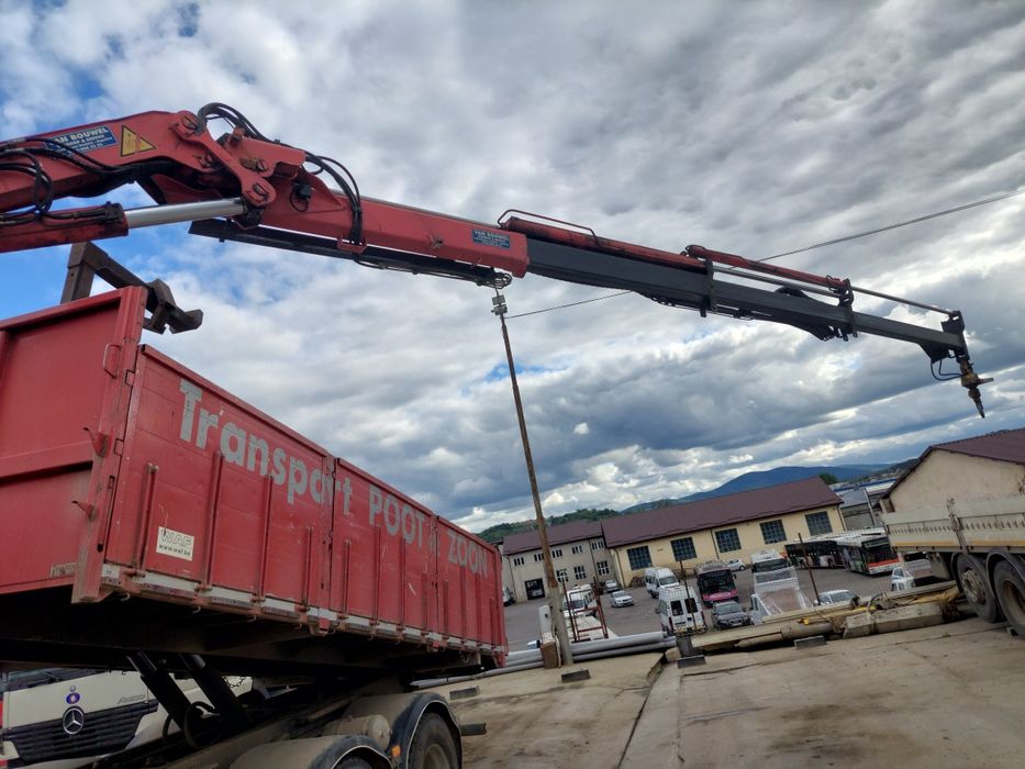 Vind autobasculanta cu macara