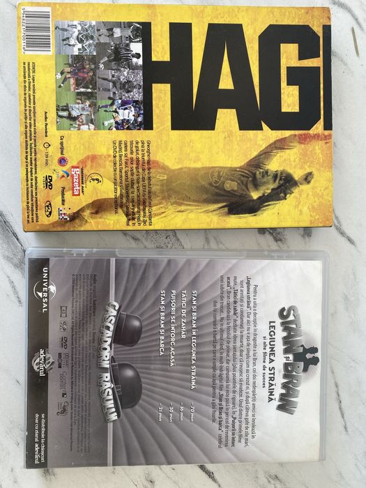 Dvd Hagi plus Stan si Bran Legiunea straina.