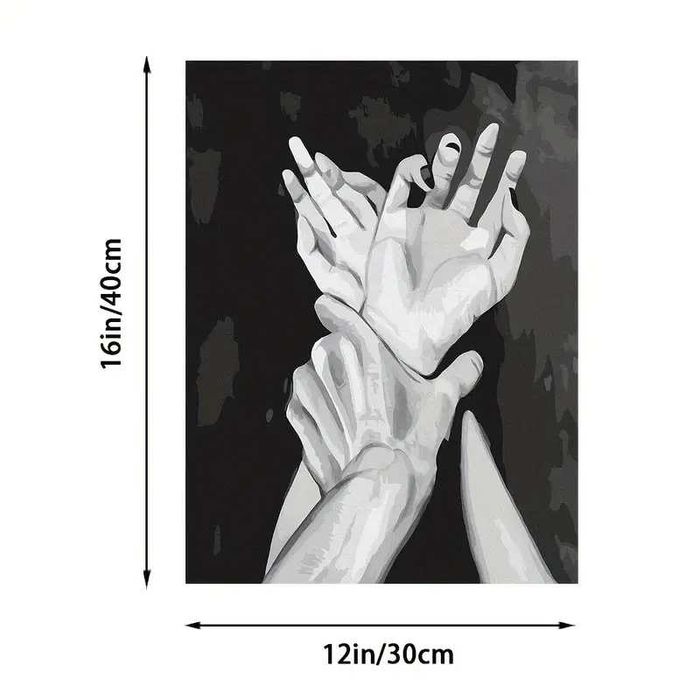 Картина без рамка