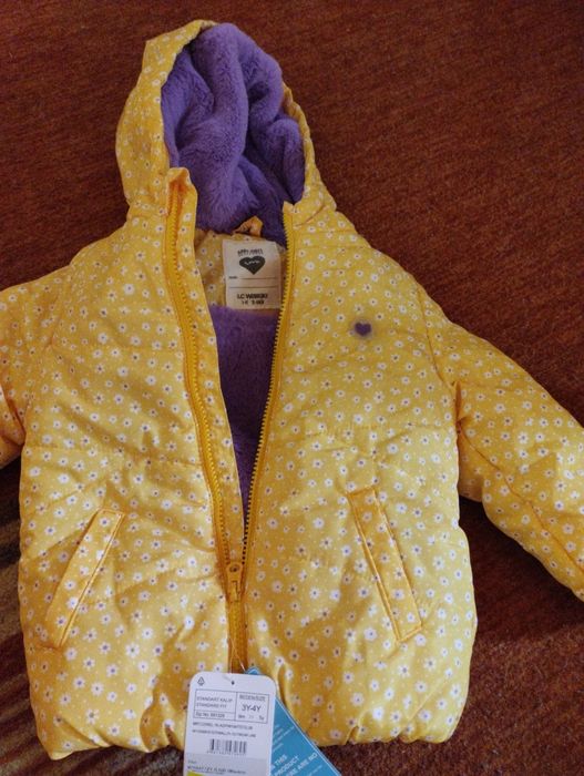 Топло зимно якенце за момиченце