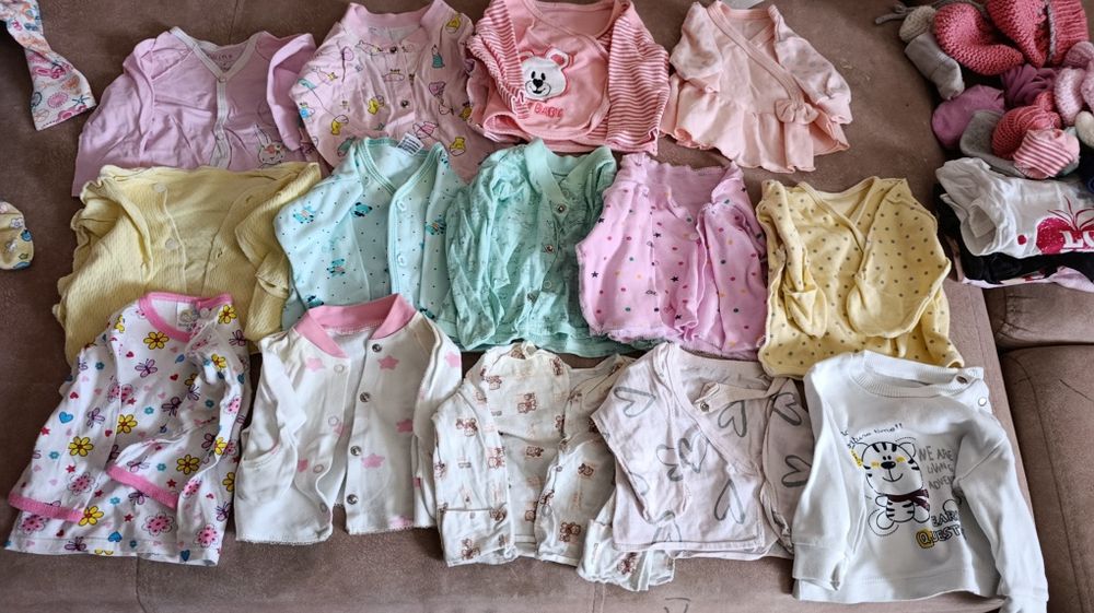 Пакет детских вещей 0-12 мес