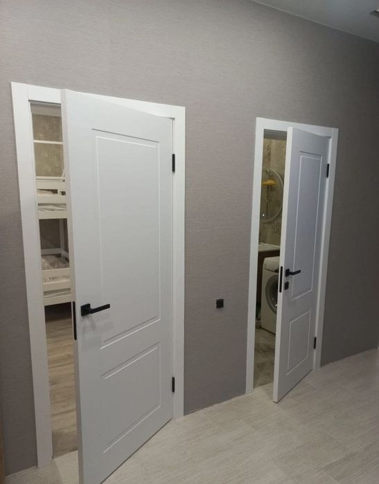 Установка дверей.Есік орнату