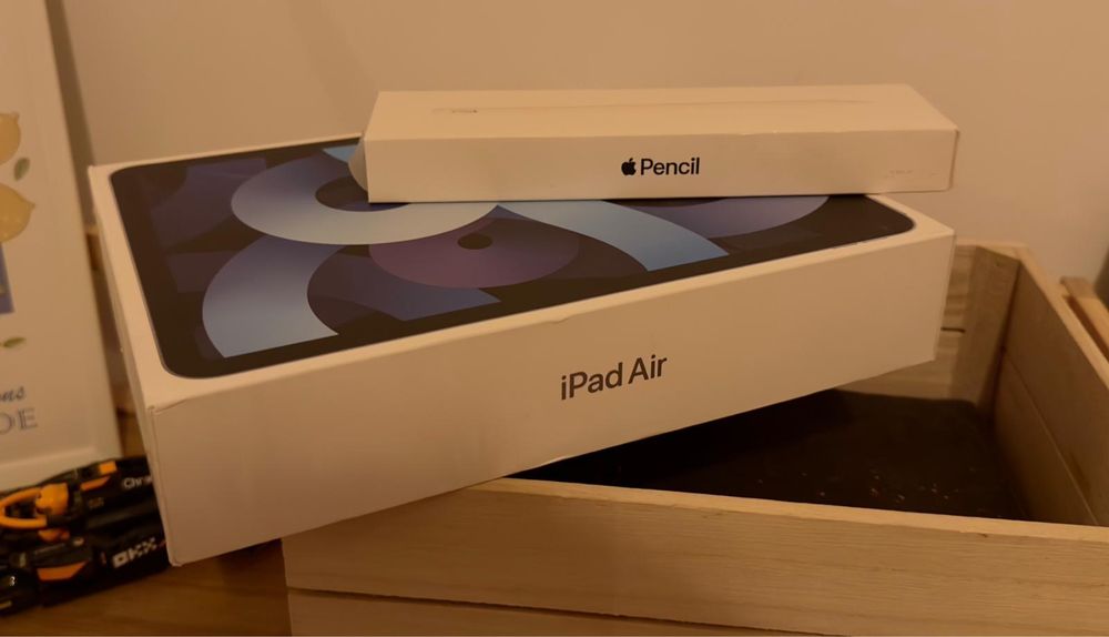 iPad Air 4 64GB Sky Blue + Apple Pencil 2