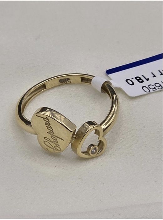Кольцо chopard золото