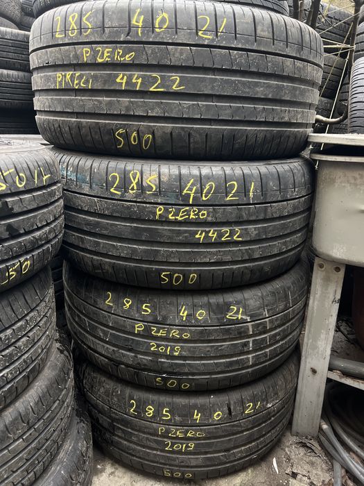 285 40 21 Pirelli P Zero / Vulcanizare Non Stop