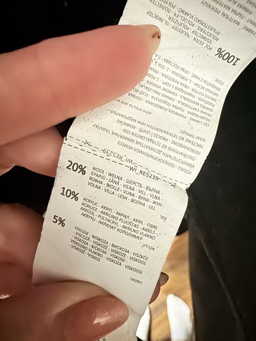 Palton Reserved 25% lână