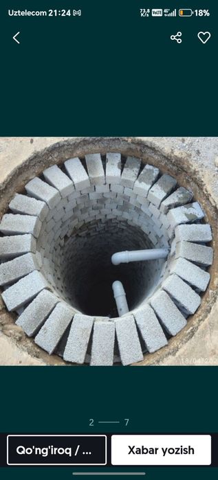 Urachi õrachi tarnsha padvol yomkis qazish ishlarini amalga oshirmiz k