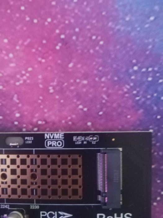 Nvme M2 SSD to PCI-E x4