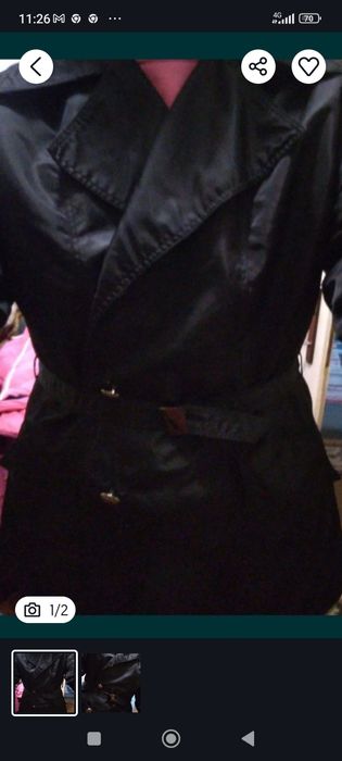 Haină impermeabila trei sferturi firma mar L