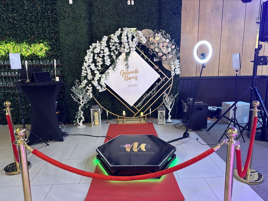 360 Video Booth Selfie / Oglinda foto, Cabina foto