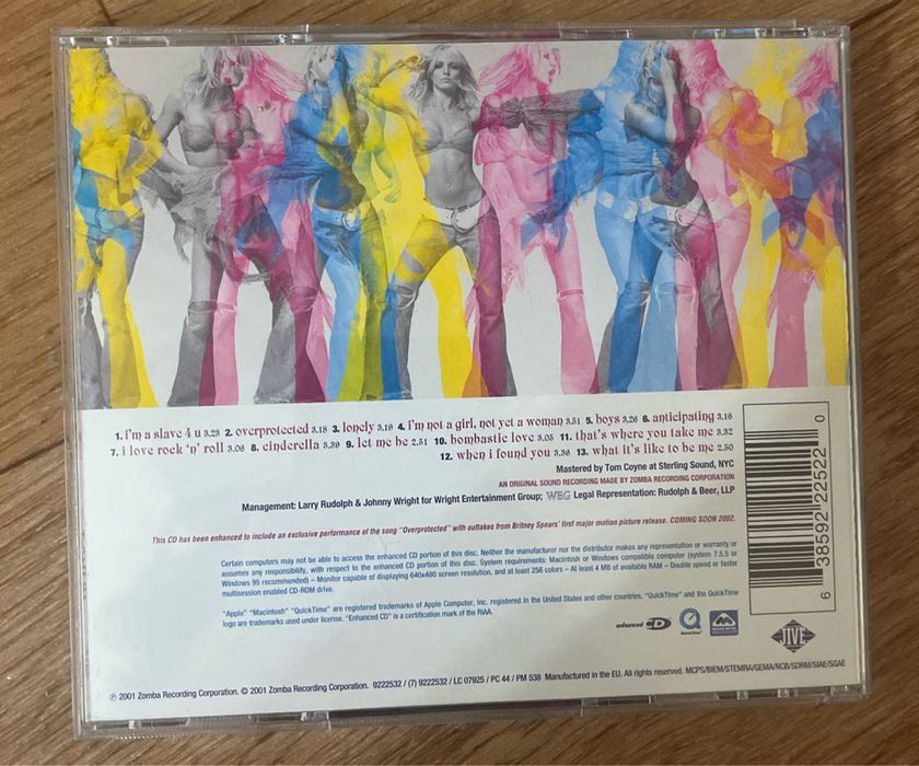 оригинальный CD диск "Britney Spears - Britney"