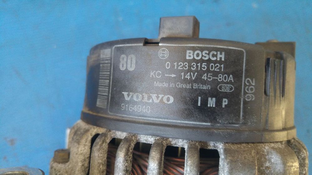 alternator 1.8 b b4184s volvo v40 0123315021