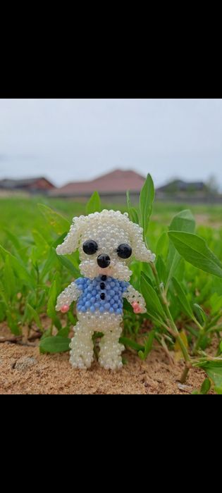 Игрушки-брелки из бисерана заказ