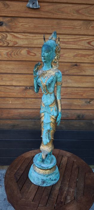 Statuietă Dewi Sri - Zeița Fertilităţi Bronz