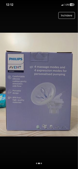 Pompa de san electrica Phillips Avent