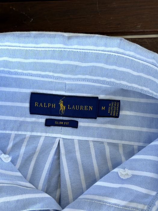 Мъжка риза Polo Ralph Lauren (Slim Fit / Oxford Shirt) - размер М, Отлично състояние