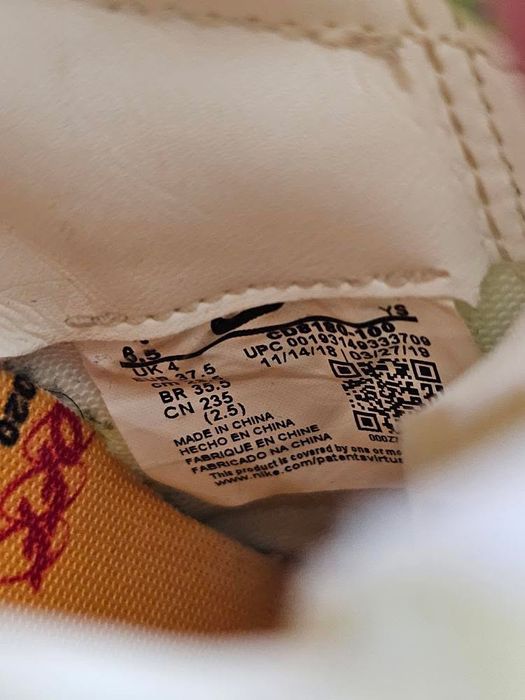 Оригинални дамски маратонки Nike Waffle Racer x Off-White