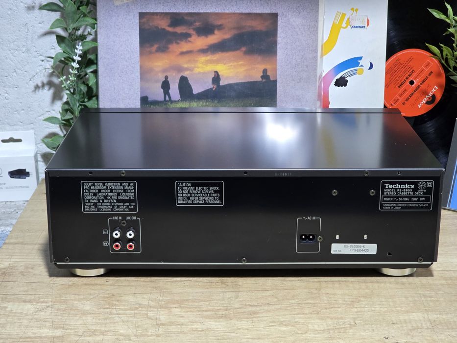 Casetofon deck TECHNICS RS-B655, direct drive, stereo hifi , class AA