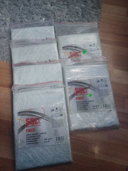 Fibra de sticla  ,toate 6 buc la 60 lei