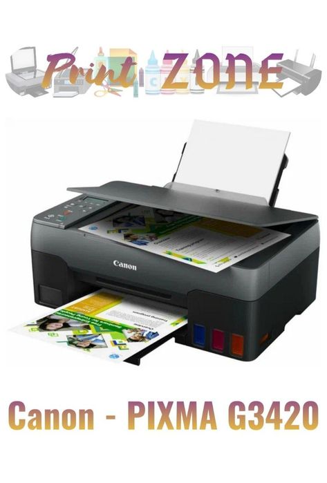 Rangli printer 3/1 Canon pexma G3420 pechsti kopiya skayner, wifi