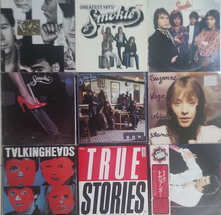 Discuri vinil, LP-uri, pop-rock, synth pop, disco, stare foarte