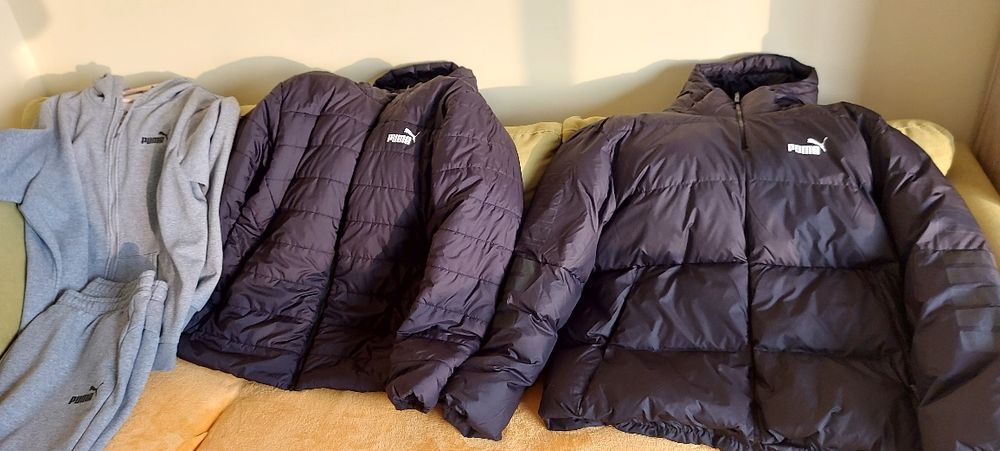 ЧИСТО НОВИ  PUMA якета  и к-т XXL