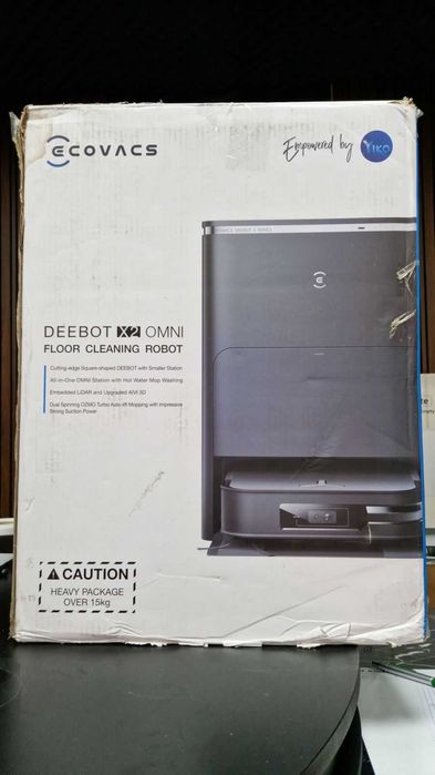 Ecovacs DEEBOT X2 OMNI - Прахосмукачка робот