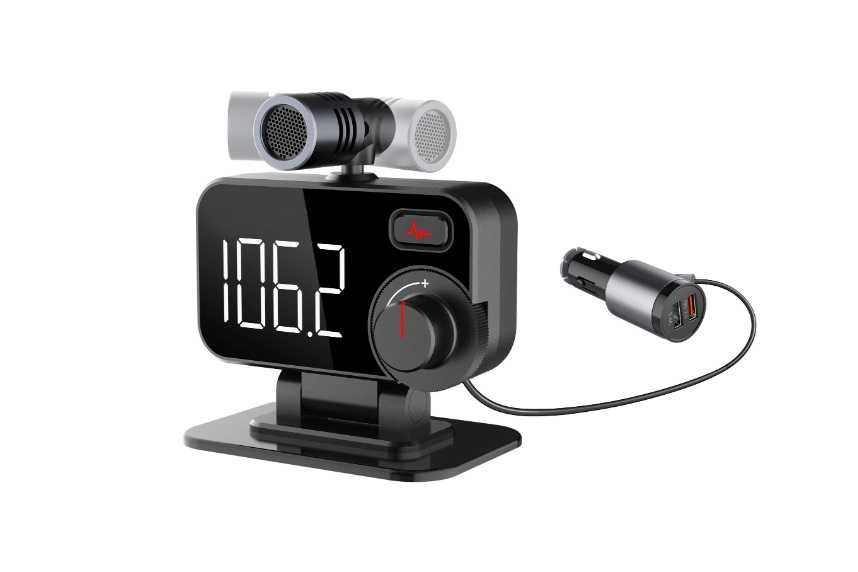 Modulator FM Auto Bluetooth MBG Line BT92 PRO - Microfon HD & Încărcare Rapidă