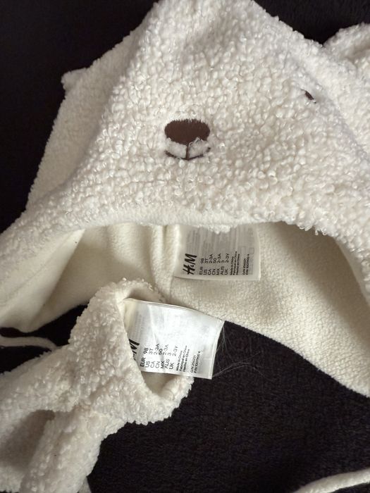 Vand combinizon Prenatal 76 cm 9-12 luni + caciula si manusi hm